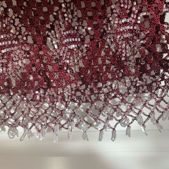 Nataya vintage beaded dress with a matching slip. Small - Picture 5 of 13